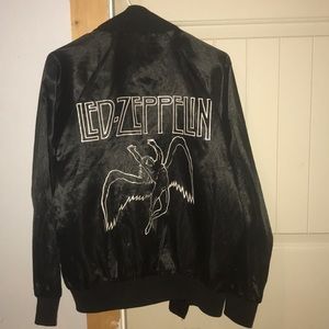 Satin Led Zepplin Bomber size S